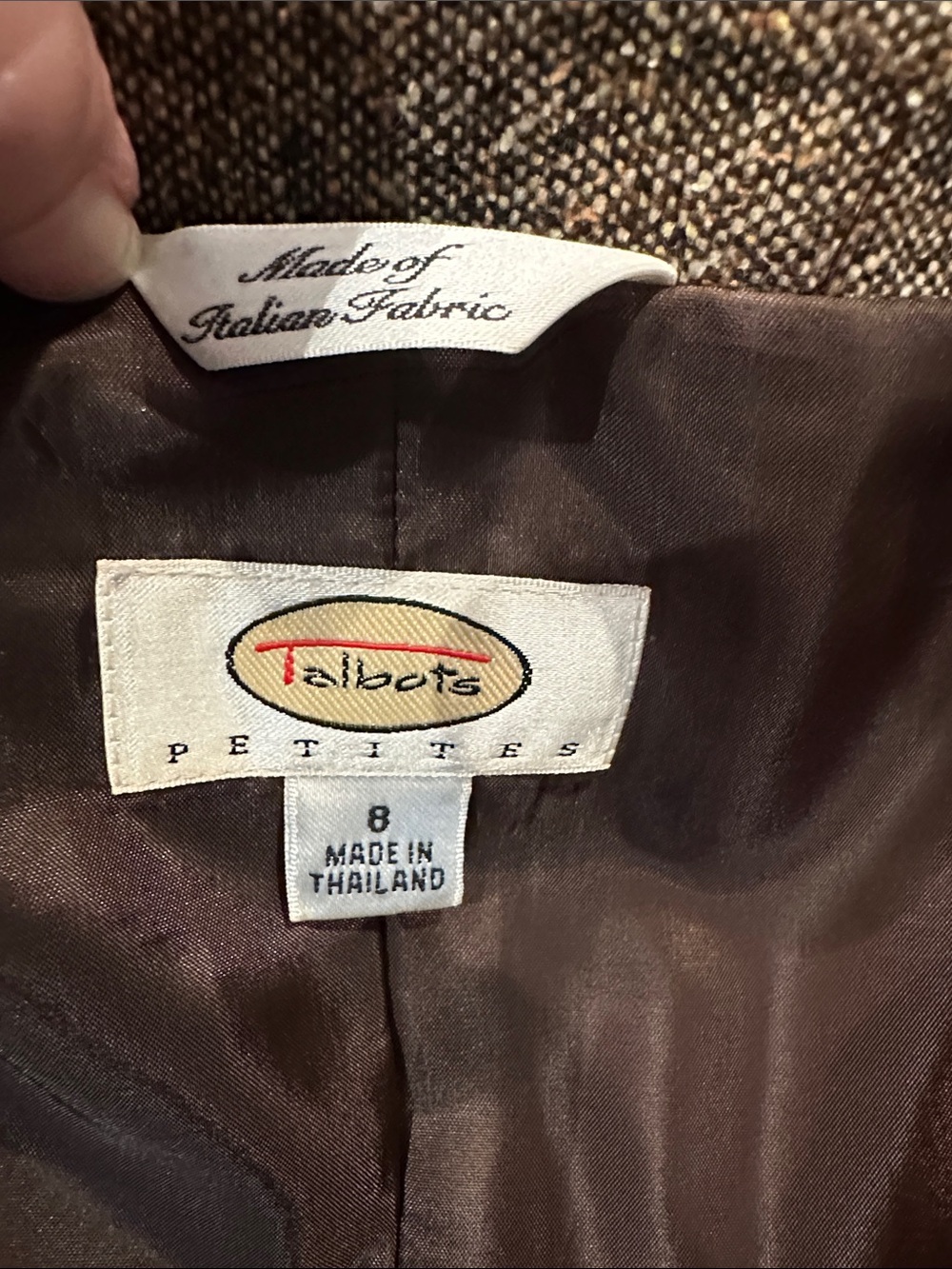 Talbots • Women’s wool blend blazer • suit jacket • quality - Picture 3 of 4
